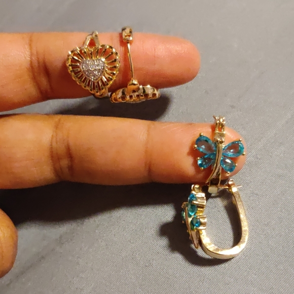 Gold plated Earings - Picture 1 of 8